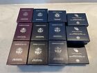 (Lot of 34) 1986-2020 Proof American Silver Eagles with/US Mint Boxes and COA's