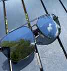 Designer  Mens rag & bone Navigator Sunglasses Gray Ruthenium Mirrored 60mm RX