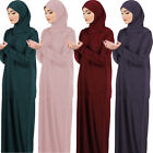 Burqa Muslim Women Prayer Dress Islamic Hijab Abaya Khimar Arab Robe Ramadan Eid