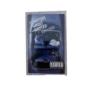 Comptons Most Wanted: Music To Driveby 1992 Epic Hip Hop Cassette Tape ET Worn
