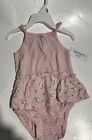 Carter's Baby Girl Bodysuit New With Tags Size 18M