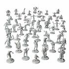 DnD Miniatures- 56 Mini Figures (28 Figurine Designs) - 1