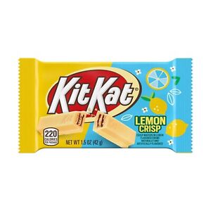 Kit Kat® Lemon Crisp Flavored Creme Wafer Easter Candy Bar 1.5 oz Spring Limited