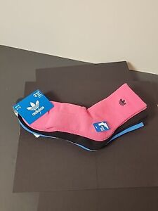 Adidas Meta 3-Pack Crew Socks Size 6 - 12 GC5936