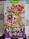 The Muppet Babies Let's Build VHS VCR Video Tape Used Movie Jim Henson Cartoon