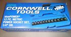 Cornwell Tools Blue Power 12pc. Impact Socket Set 1/4