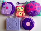 New ListingVintage Polly Pocket Compacts And Dolls Lot Of 5! VGC! Frozen, Slough, Lady Bug