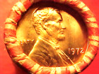 1972-P OBW ORIGINAL BANK WRAPPED ROLL BU UNCIRCULATED LINCOLN WHEAT CENT PENNIES
