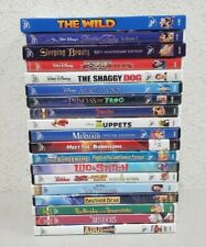 Disney Kids Movies DVD Lot Of 19 -Bedknobs/Brother Bear/Shaggy Dog/The Wild/Lilo