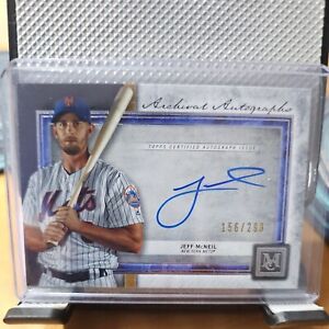 2020 Topps Museum Collection Archival Autographs Jeff McNeil /299 ON CARD AUTO!
