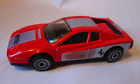 1986 Matchbox Ferrari Testarossa Sports Car #75 Macau E-6 Red 1/59