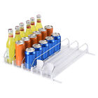 5pcs Soda Can Organizer for Refrigerator Self-Pushing Drink Organizer
