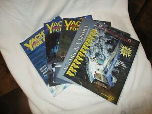 Lot: 5 Magazine Back Issues: Yachts For Sale (3), Boats- Yachts.com, Yachts & Cl