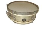 Vintage Kent 14x6 Snare Drum 1960's Blue Flower Badge w/ Gold Trim Chrome Body