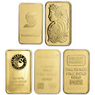 1 oz. Gold Bar - Random Brand - Secondary Market - 999.9 Fine