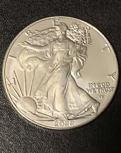 Silver .9999 1 oz 2022 US American Silver Eagle $1
