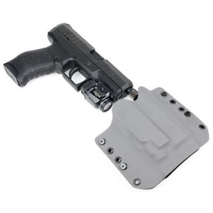 OWB Kydex Holster for 50+ Hanguns with TLR-7A - MATTE GUNMETAL GRAY
