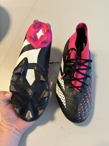 New ListingAdidas Predator Accuracy.1 FG GW4569 Black Pink Football Soccer Cleats Boots Men