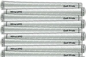 9 Golf Pride Tour Wrap 2G Standard White Golf Grips + REGRIP KIT