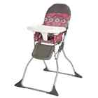 Cosco Kids Simple Fold Full Size High Chair with Adjustable Tray, Posey Pop