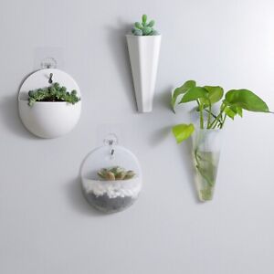 Balcony Flower Pots Plant Vase Wall-hanging Hydroponic Levitating Nordic