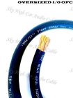 1 ft OFC 1/0 Gauge Oversized BLACK Power Ground Wire Sky High By The Foot