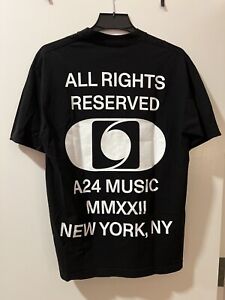 A24 x Music Black Tee Medium Midsommar The Witch Hereditary