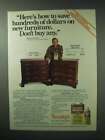 1983 Formby's Furniture Refinisher Ad - Save Hundreds