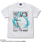Hatsune Miku V3 T-shirt Ver.3.0 White Japan limited New Pre-sale