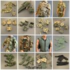 1:6 Scale WW2 US German Army Solider Uniform & Backpack For 12'' Gi Joe Soldier