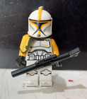 NEW LEGO Clone Trooper Commander Minifigure 75309 sw1146 with Yellow Pauldron