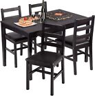 Kitchen Table and Dining Room Table Set, Wood Elegant Kitchen Sets for 2 or 4