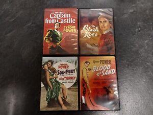 Tyrone Power Collection (DVD,  4-Disc Set) All with Lobby Cards
