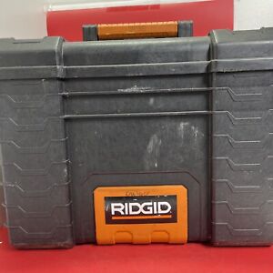 RIDGID Pro Tool Box Heavy Duty Lockable Weatherproof, Black