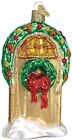 Old World Christmas Glass Ornament, Welcome (With OWC Gift Box)