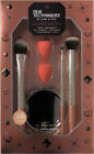 REAL TECHNIQUES Soft Shimmer Brush & Sponge Set Limited Edition with Mirror