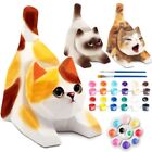 New Listing 4.3in Paint Your Own Cat Lamp Kit - Arts and Crafts for Teens Kids, Art Kit