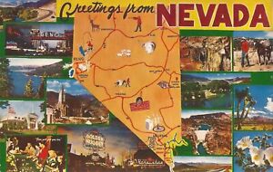 MAP:  NEVADA - MULTIVIEW - 1962