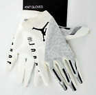 Nike Jordan Vapor Knit Football Gloves Men's Large White/Black