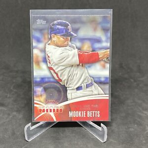 2014 Topps Update #FN-MB2 Mookie Betts The Future is Now Boston Red Sox RC