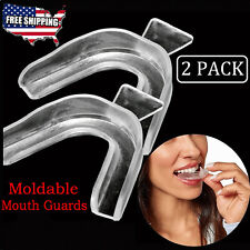 Silicone Mouth Guard Night Teeth Clenching Grinding Sleep Dental Bite Moldable