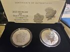 Morgan and Peace Dollar 2023 Two-Coin Reverse Proof Set (23XS) -🔥🔥📈🔥🔥