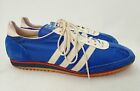Adidas West Germany Royal Blue Nylon & Suede VTG 70's Sneakers size 13 RARE