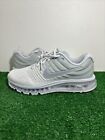 Nike Air Max 2017 White Platinum Grey Running Shoes 849560-009 Womens Size 10
