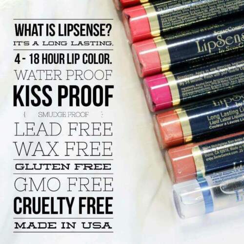 Authentic LipSense & HydraMatte full size long lasting liquid lip color!