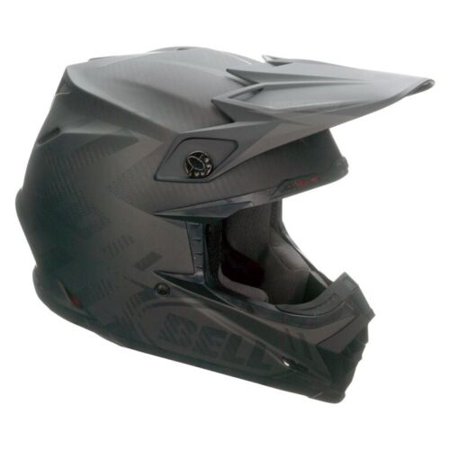 Bell Moto-9 Flex Carbon Syndrome MX Helmet Matte Black/Gray SIZE XL