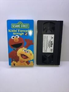 Kids' Favorite Songs 2 by Sesame Street (VHS, Sep-2001, Sony Music Distribution