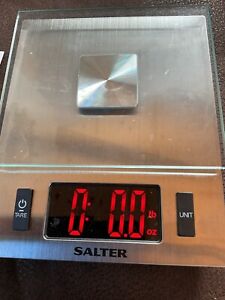 Salter Led Digital Kitchen Scale Used