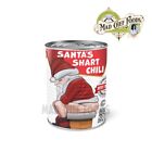 FUNNY CHRISTMAS Santas Shart Chili #300 Can Label White Elephant Gift Santa 4