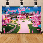 Barbie Backdrops Girls Birthday Party Background Banner Decor Supplies Studio